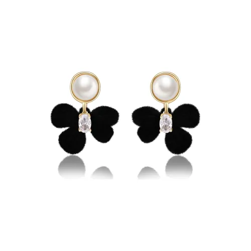 TEEX Dreamy Sparkling Accessories Niche Design Mori Style Refreshing Stud Earrings Women's TEEX Мечтательный Искрящийся Аксессуары Нишевый Дизайн Стиль Мори Освежающий Серьги-гвоздики Женские