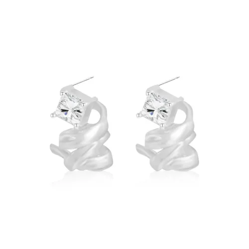 PRETTY DIARY Сплав Серьги-гвоздики Унисекс