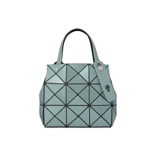 ISSEY MIYAKE CARAT Поливинилхлоридная смола Тоут Сумка Сумка для покупок Сумка Женская Серо-зеленая