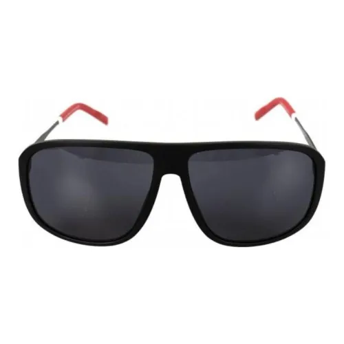 Tommy Hilfiger Пластик Нерегулярная форма Солнцезащитные очки Мужской Черный