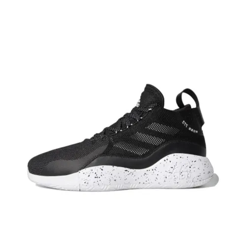 Adidas D Rose 773 Нижняя юбка Резистентная и Дышащая MID Баскетбольные кроссовки Мужской Черный