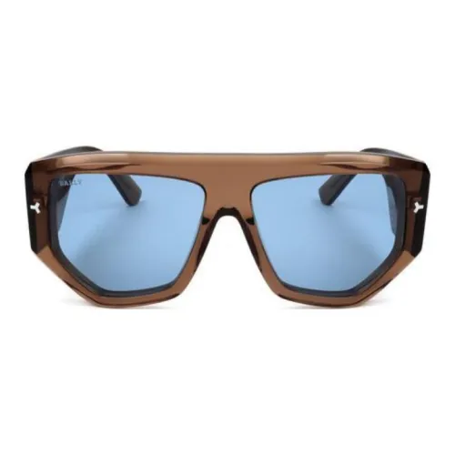 BALLY Нерегулярная форма Солнцезащитные очки Женские Коричневый