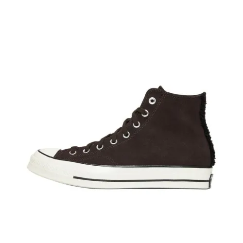 Конверс 1970s Chuck 70 Hi 1970s 'Вельвет Коричневый' Высокие Кеды Унисекс Кофейного Цвета