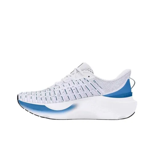 Under Armour Низкий топ Повседневные беговые кроссовки Мужские Белый Синий