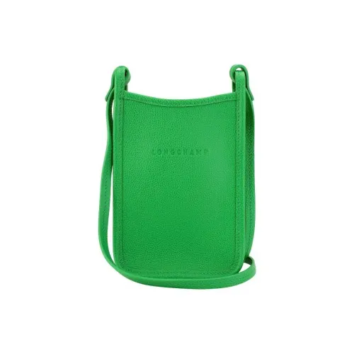 LONGCHAMP Le Foulonné Коровья кожа Сумка через плечо Женская Зеленая