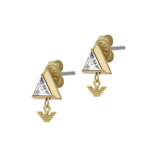 EMPORIO ARMANI Серьги-гвоздики из нержавеющей стали женские