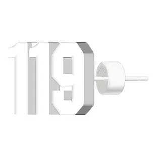 YURITAN Сплав Серьги-гвоздики Унисекс