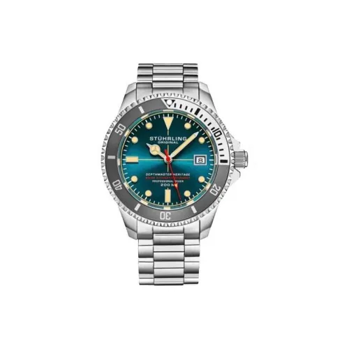 STUHRLING Автоматический Механический Часы Мужские Diver Collection 42mm*16mm*42mm Синий