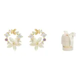 MME-F4080 Золотой - Круглый Баррель Подарочная коробка