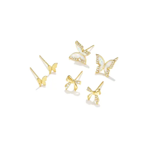 STYLEJING Сплав Серьги-гвоздики Набор из трех предметов Женские