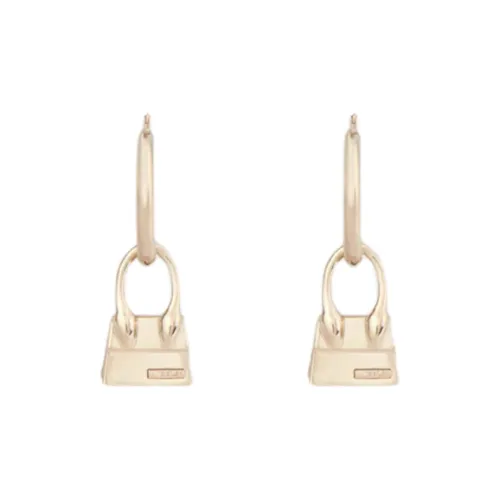 Jacquemus Brass Stud Серьги Золотой Женские