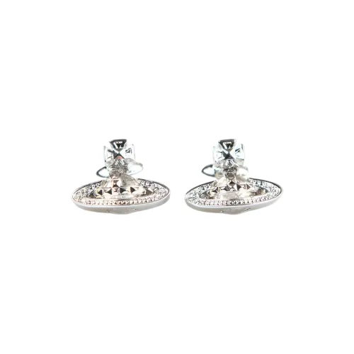 Вивьен Вествуд PINA BAS RELIEF Brass Stud Серьги Женские