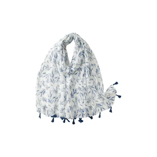 Eucalyptus Ornamentation Шарфы из искусственного шелка Женские