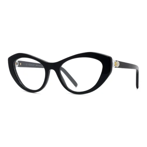 GIVENCHY Ацетат Pearl Crystal Cat Eye Оправы для очков Женские Black