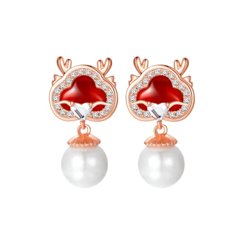 KINGFOCUS Агат Оболочка Бусина 925 Серебро Sterling Булавка Серьги-гвоздики Женские