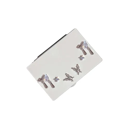 Серьги-гвоздики Vegetarian Alloy Women's