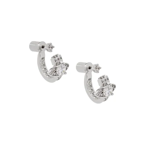 Вивьен Вествуд Серьги с брассовыми заклепинами женские