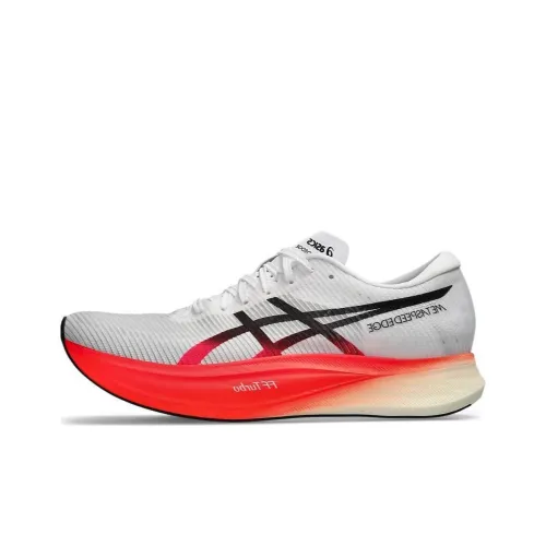 ASICS Metaspeed Edge+ Low Топ Беговые кроссовки Унисекс Белый Красный