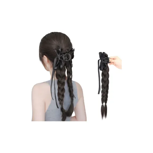 YOSEE Перука Плетеная LADY Fishbone Твист Волосы Лента Балет Стиль Свежий Милый Сладкий Заколка-краб Стиль Волос 2024 Новинка