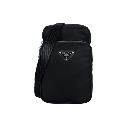 PRADA Nylon Чехол для телефона Мужской Черный