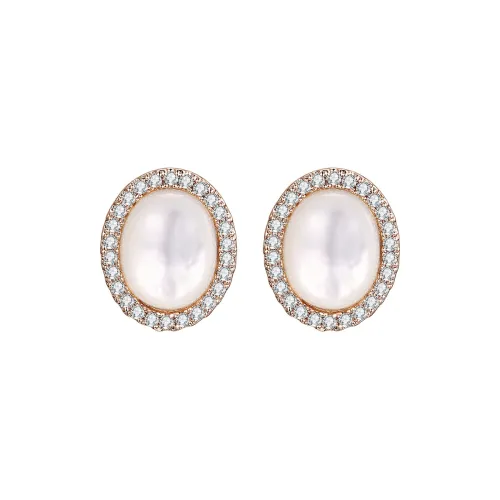 Jay Серьги-гвоздики Золотые Женские