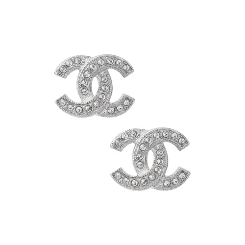 CHANEL Double C Серьги-гвоздики Женские