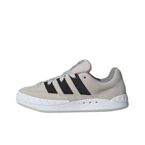 Adidas Adimatic Low Топ Скейтборд Кроссовки Унисекс Серый Черный