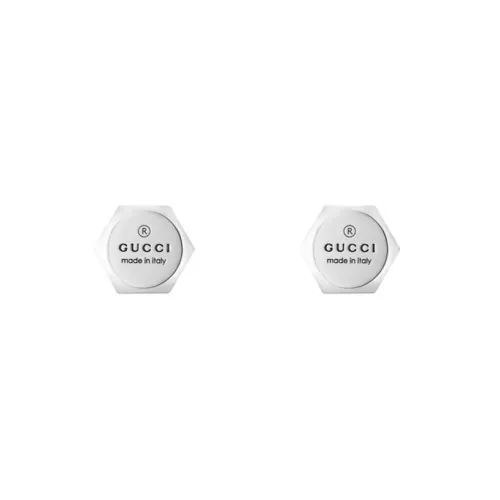 GUCCI Серьги-гвоздики из стерлингового серебра Women's Silver