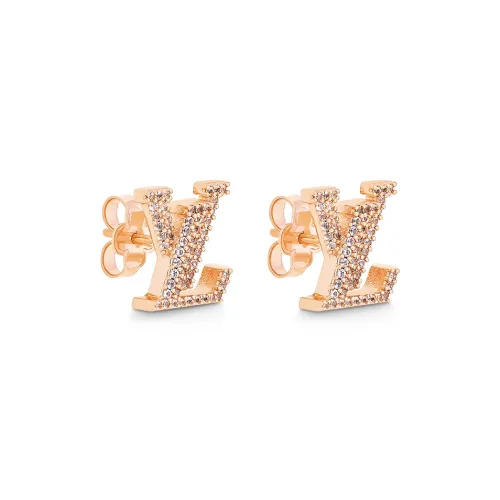 LOUIS VUITTON Серьги-гвоздики из металла женские