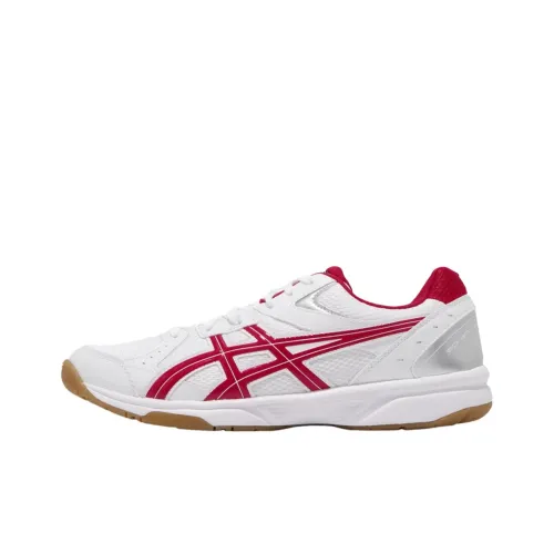 ASICS River CS Low Топ Тренировочные Беговые Кроссовки Унисекс Белый Красный