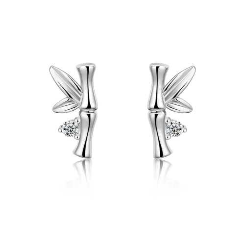 TEEX Серебряные серьги-гвоздики женские