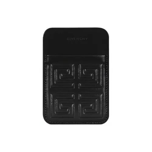 GIVENCHY Телячья кожа Держатель для карт Мужской Черный
