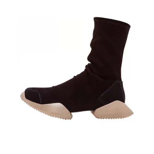 RICK OWENS совместный бренд x Adidas RO Runner Ботильоны Женские Черный
