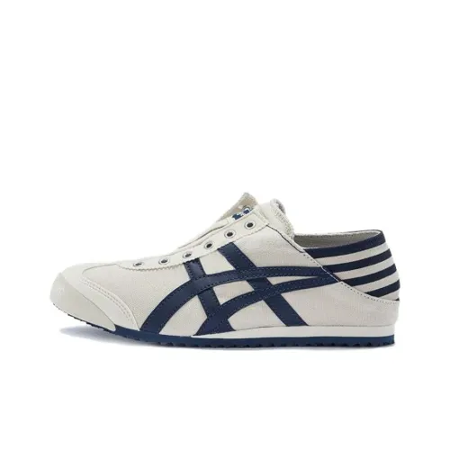 Onitsuka Tiger Mexico 66 Повседневная обувь Унисекс Бежевый Синий