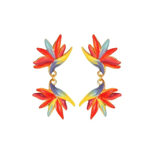 Fariya 18К золото Серьги-гвоздики Женские