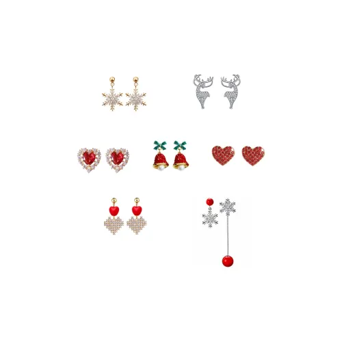 DJIN Серебро S925 Серьги-гвоздики Женские