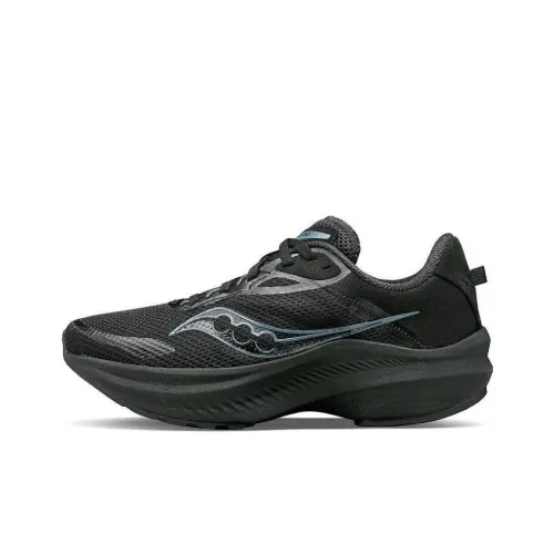 Saucony Axon Pulse 3 Беговые кроссовки Низкий Топ Черный Мужской
