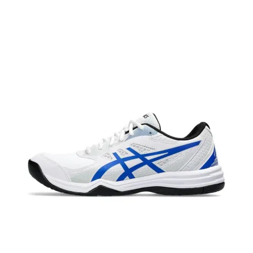 ASICS Court Slide 3 Амортизация Износостойкие Низкие Кроссовки для Тенниса Мужские Белые и Синие