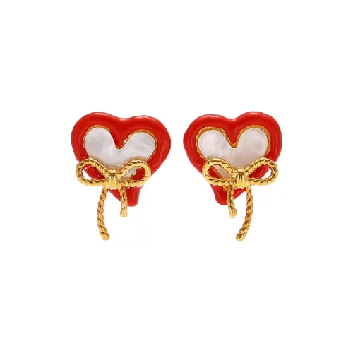 ROAELOVE Масляные капли Серьги-гвоздики Женские