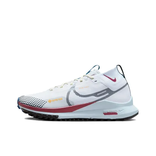 Nike Pegasus Trail 4 Low Топ Беговые кроссовки Женские Белые Красные