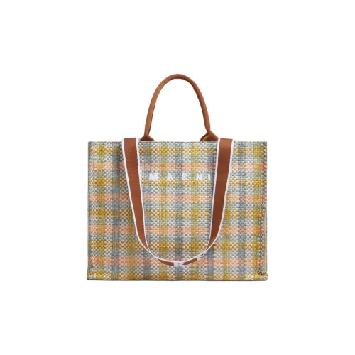 MARNI Полиамид Тоут Сумка Сумка для покупок Сумка Маленькая Женская Желтая