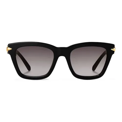 LOUIS VUITTON Металл Ацетат Нерегулярная форма Солнцезащитные очки Унисекс Черный