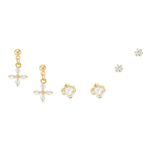 VIVIWELL Смешанный материал Серьги-гвоздики Романтический Galactic Комбо Серьги-гвоздики Женские