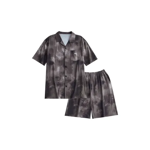 Peninsula City Пижамный комплект Мужской Tie Dye Серый