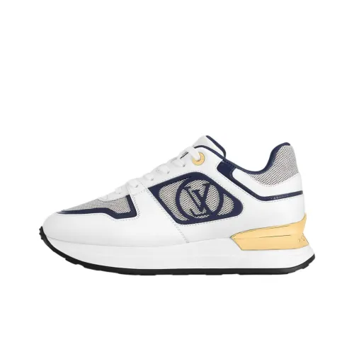 LOUIS VUITTON Run Away Устойчивая к истиранию Низкая Обувь Повседневная Женская Белая Черная