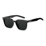 Черная оправа с серыми линзами