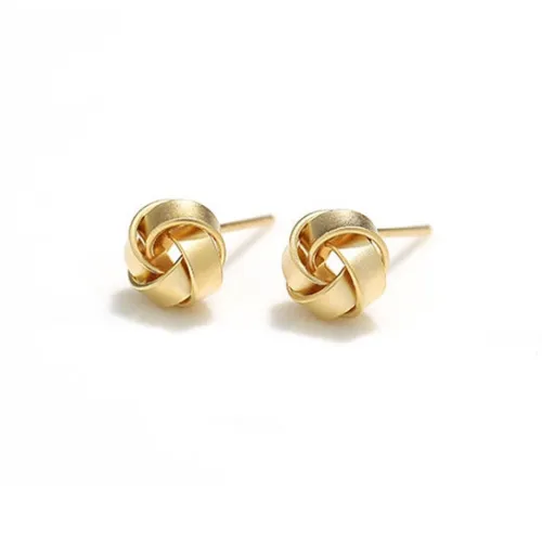 QIMEILA Copper Alloy Stud Earrings Women's QIMEILA Серьги-гвоздики из медного сплава женские