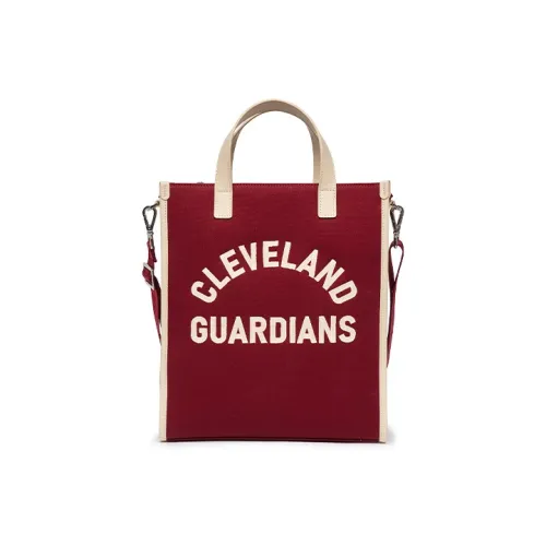 MLB Синтетическая кожа хлопок сумка-тоут сумка для покупок сумка через плечо сумка обычная унисекс красный