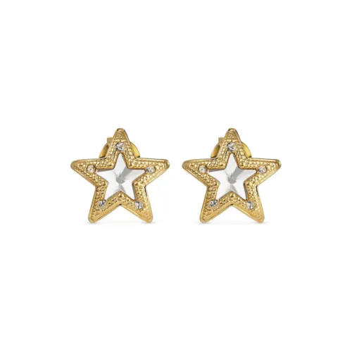 Серьги-гвоздики Jimmy Choo Женские Золотые