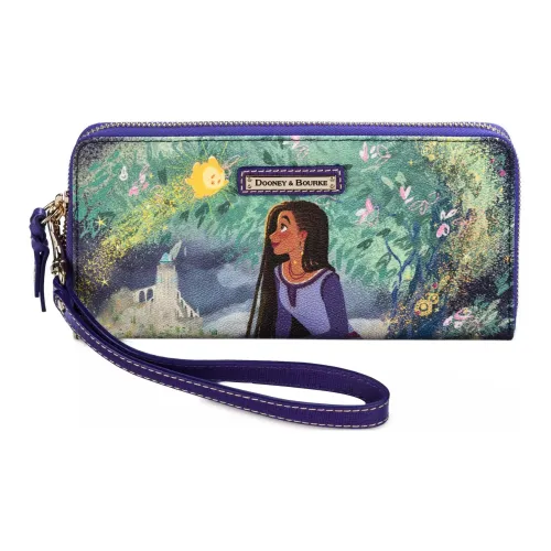 Disney Хлопок Клатч Кошелек Унисекс Фиолетовый